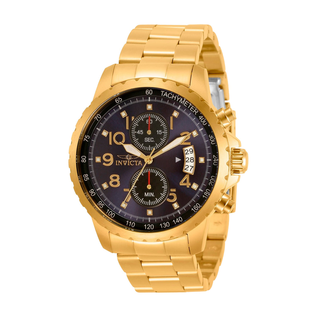 RELOJ ANALOGICO HOMBRE 13785 INVICTA DORADO CLASICO 1030260 INVICTA