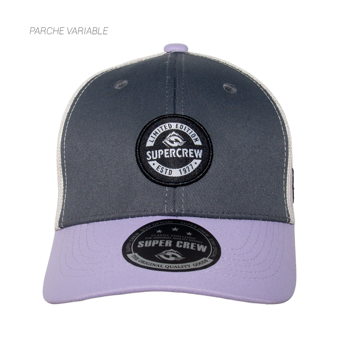 GORRA CON BROCHE UNISEX GSCM002 SUPERCREW SUPERCREW