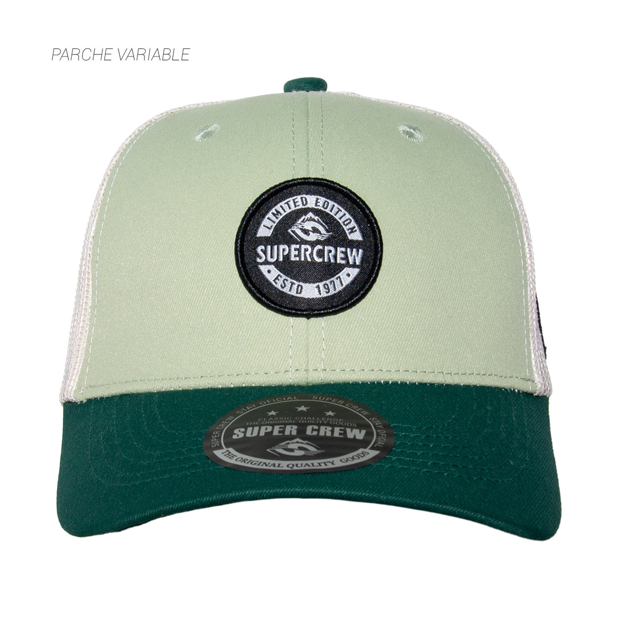 GORRA CON BROCHE UNISEX GSCM003 SUPERCREW SUPERCREW