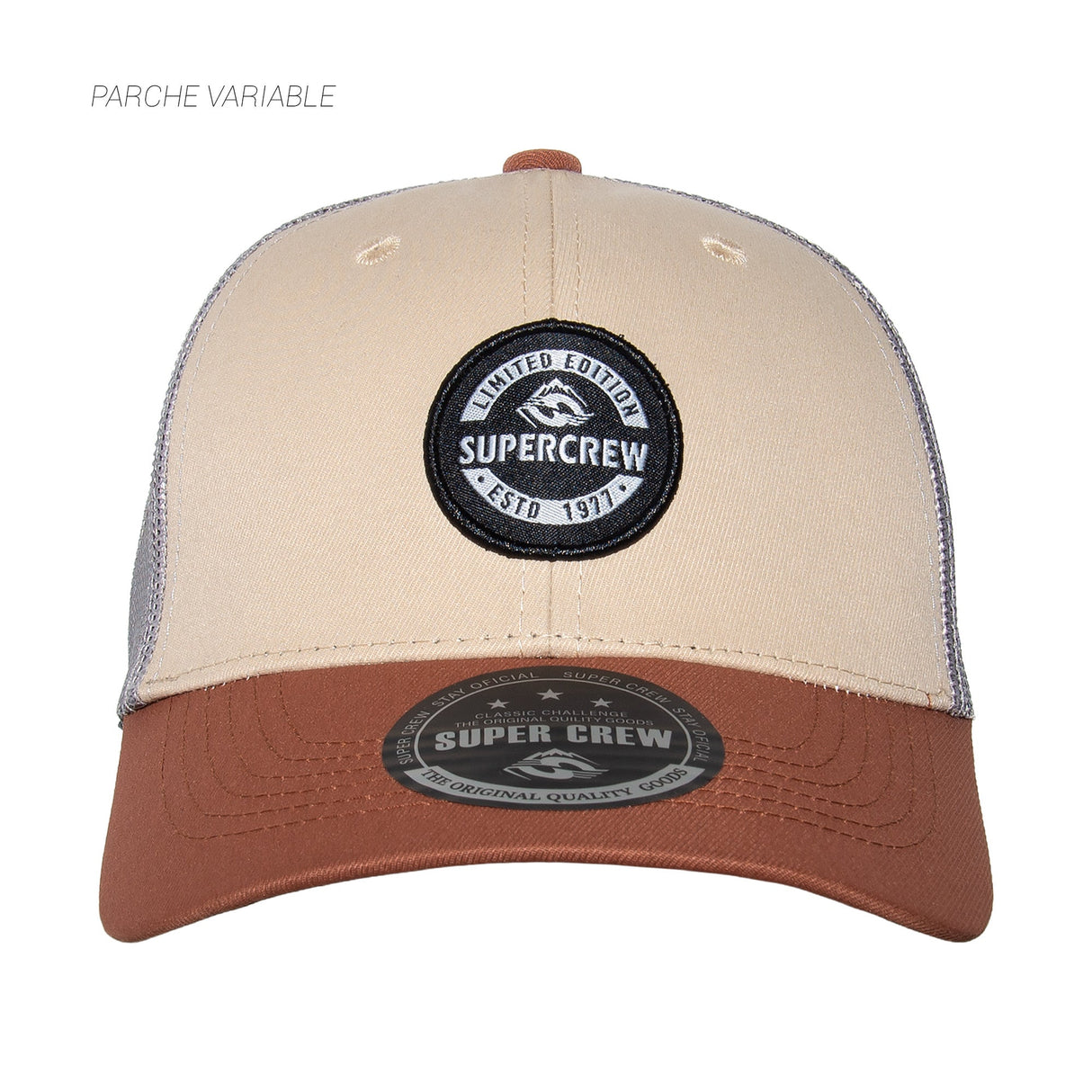 GORRA CON BROCHE UNISEX GSCM004 SUPERCREW SUPERCREW