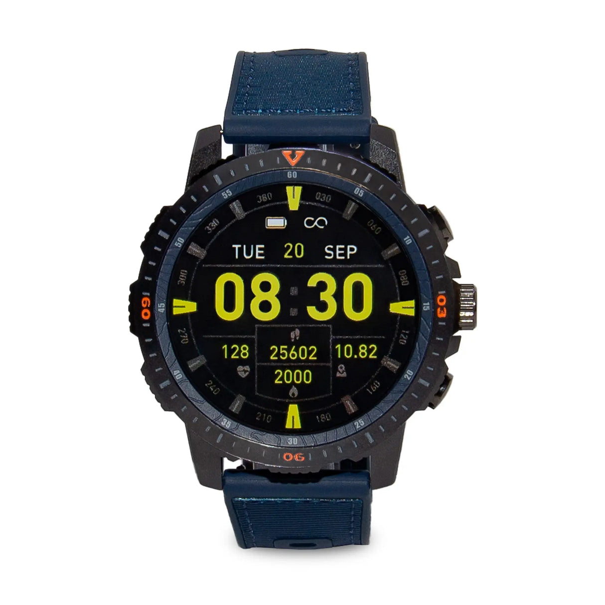 SMARTWATCH RELOJ INTELIGENTE  AZUL SMARTTIME HOMBRE SR08 SMART TIME - SUNTIMESTORE.COM