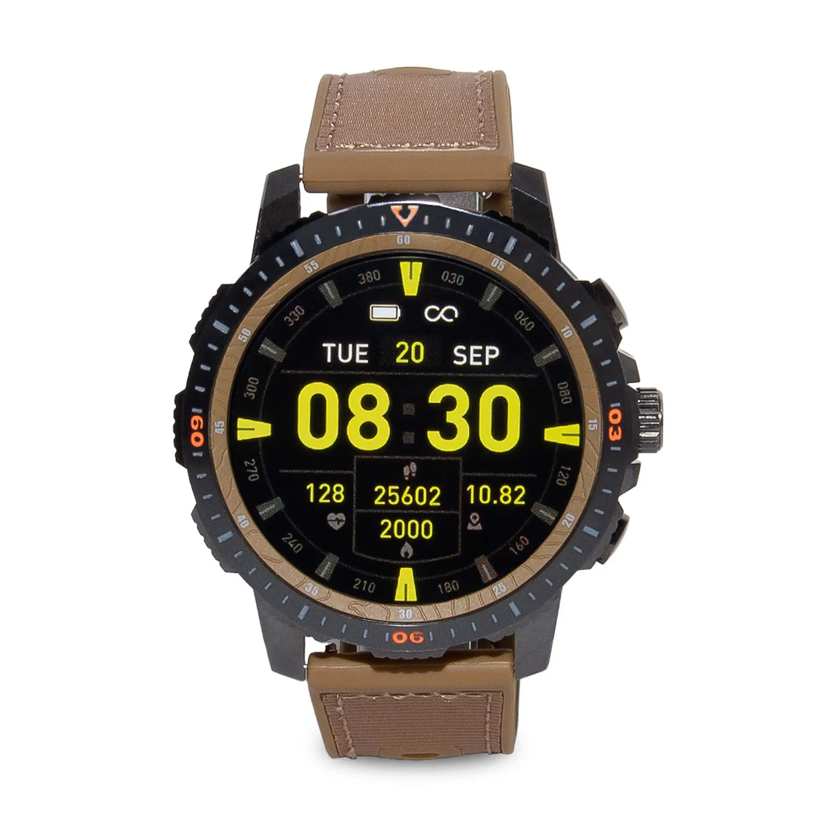 SMARTWATCH RELOJ INTELIGENTE  MARRÓN SMARTTIME HOMBRE SR08 SMART TIME SMARTTIME