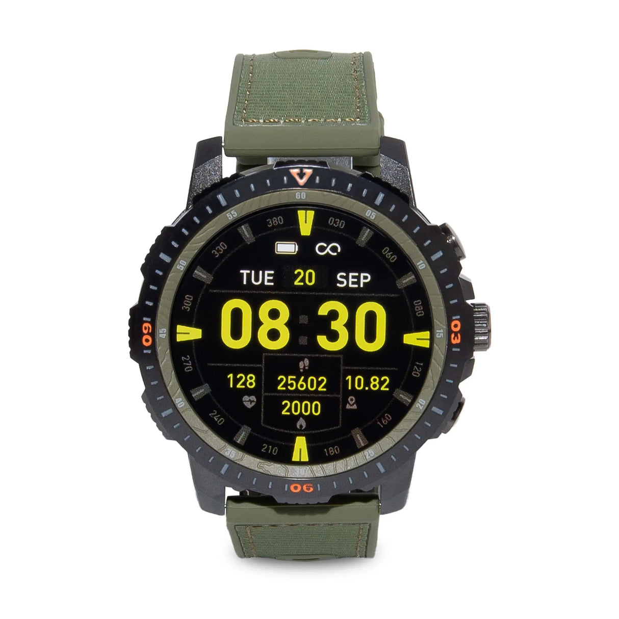 SMARTWATCH RELOJ INTELIGENTE  VERDE SMARTTIME HOMBRE SR08 SMART TIME - SUNTIMESTORE.COM