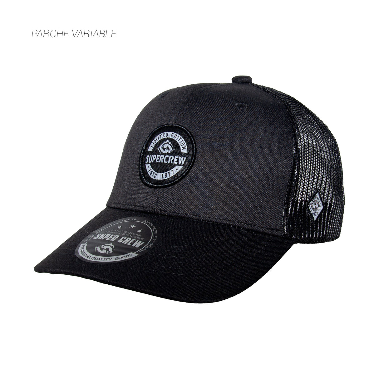 GORRA CON BROCHE UNISEX GSCM001 SUPERCREW SUPERCREW