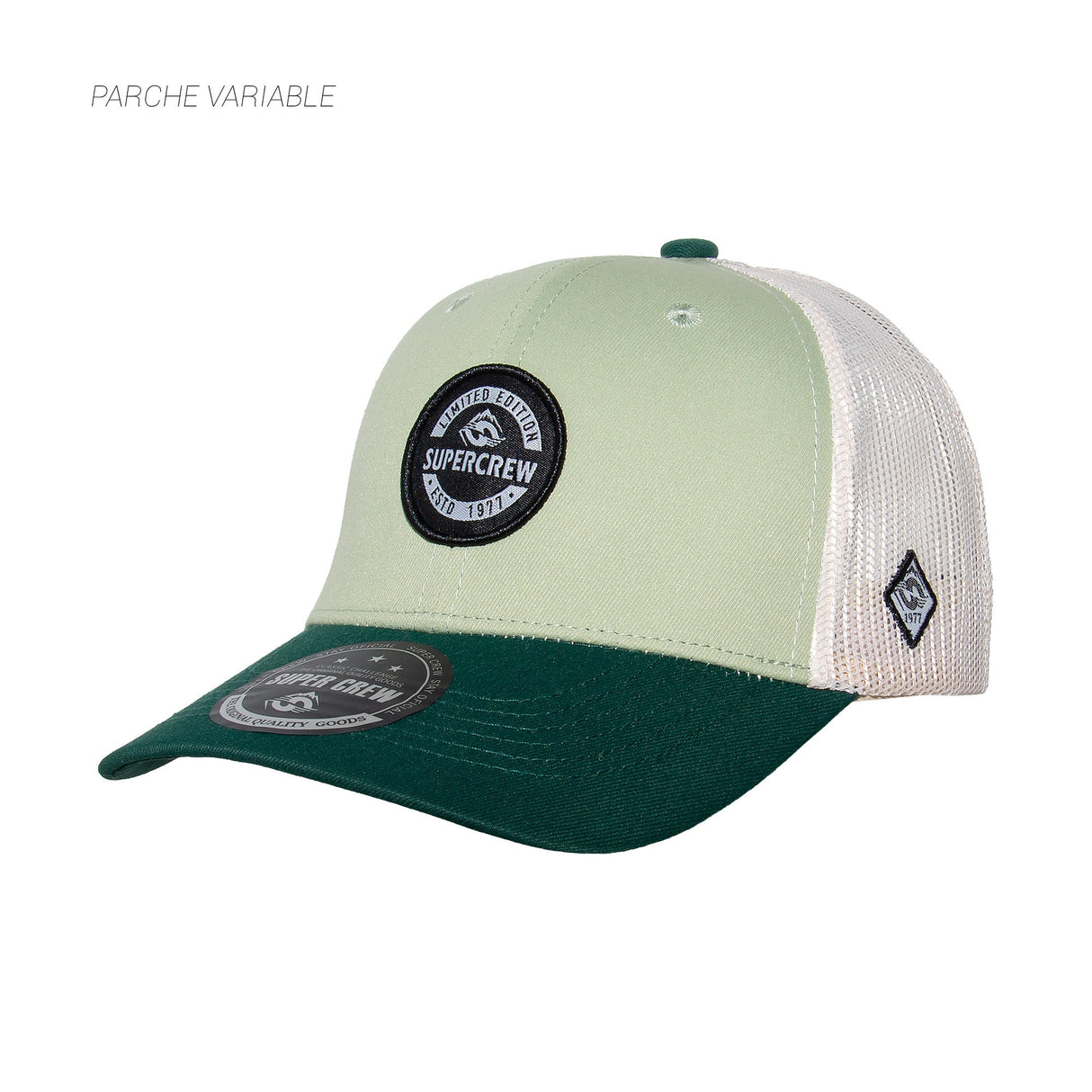 GORRA CON BROCHE UNISEX GSCM003 SUPERCREW SUPERCREW