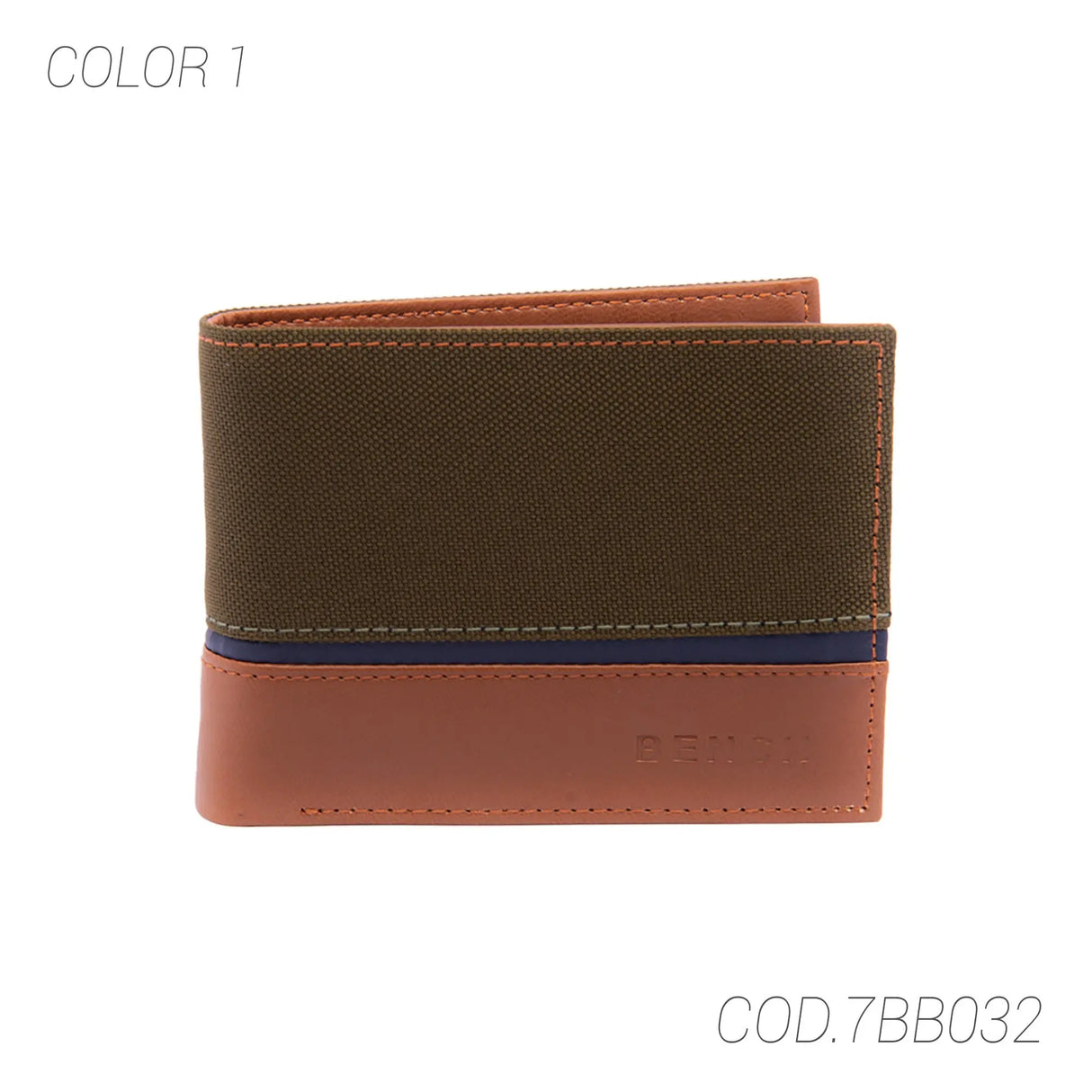 BILLETERA HOMBRE DOBLE PLIEGO 7BB032 BENCH BENCH