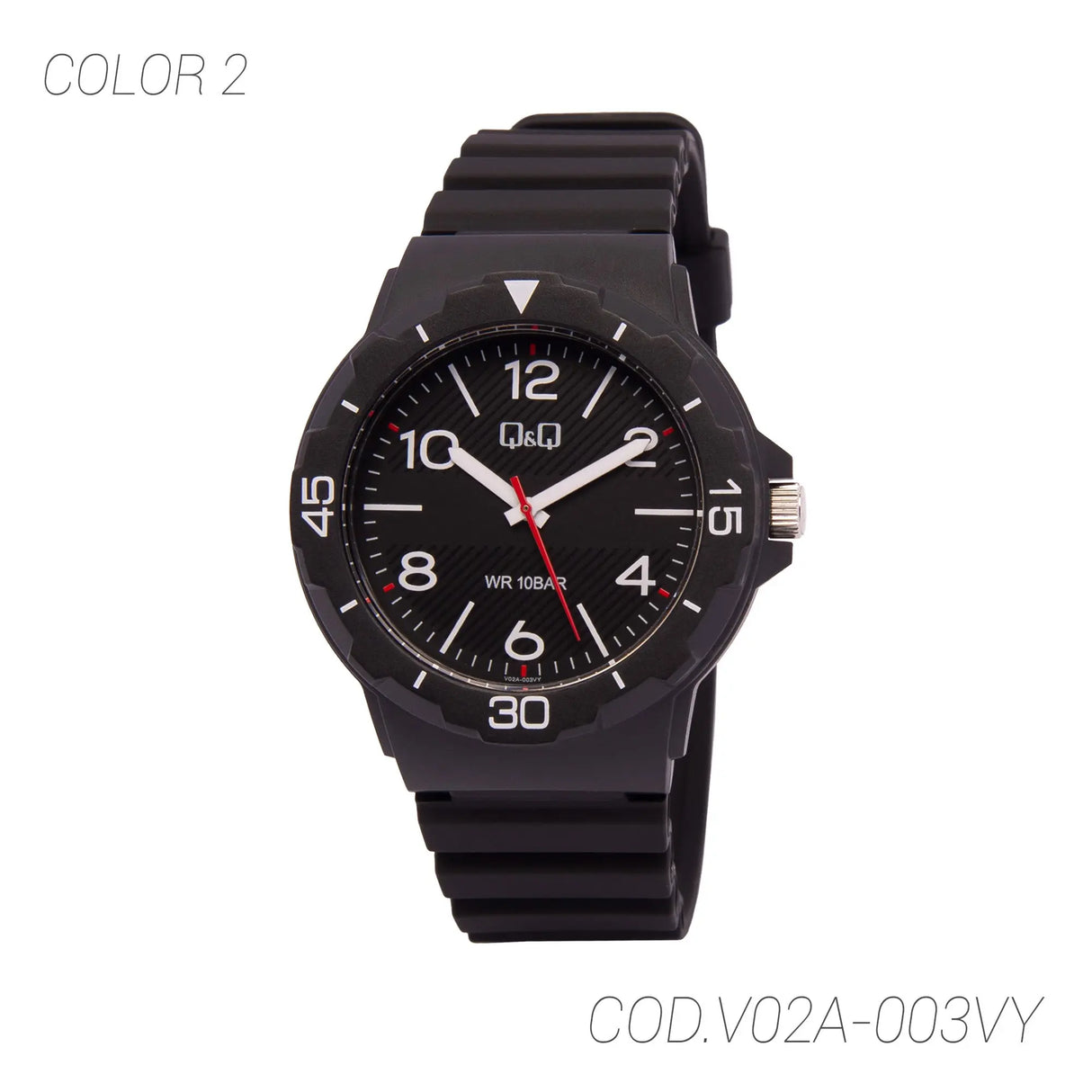 RELOJ ACUATICO HOMBRE V02A-003VY Q&Q Q&Q