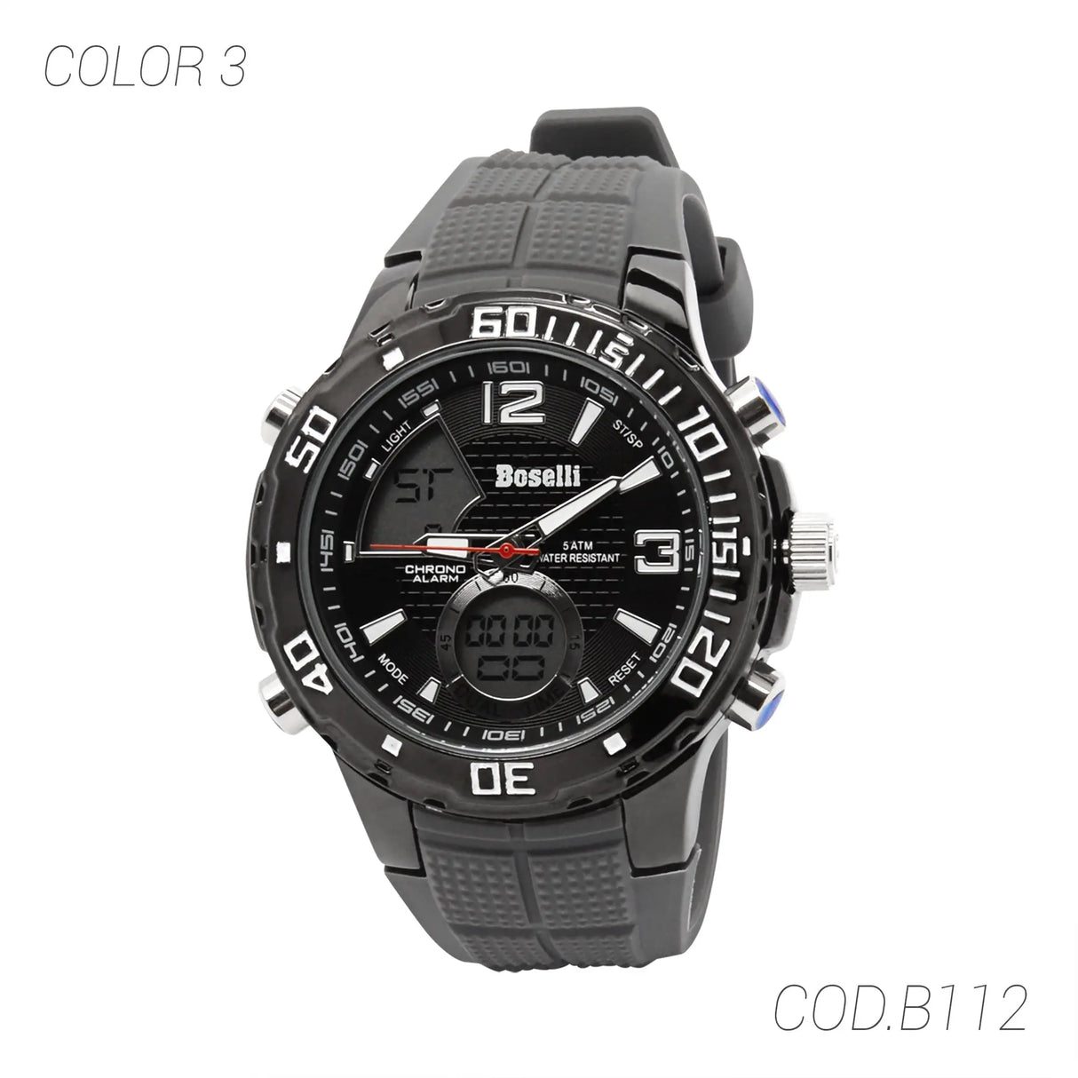 RELOJ ACUATICO HOMBRE B112 BOSELLI BOSELLI