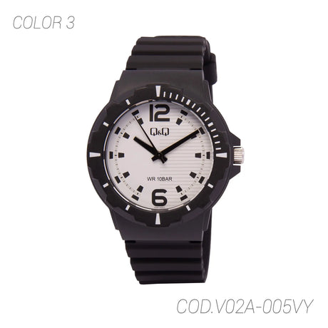 RELOJ ACUATICO HOMBRE V02A-005VY Q&Q Q&Q