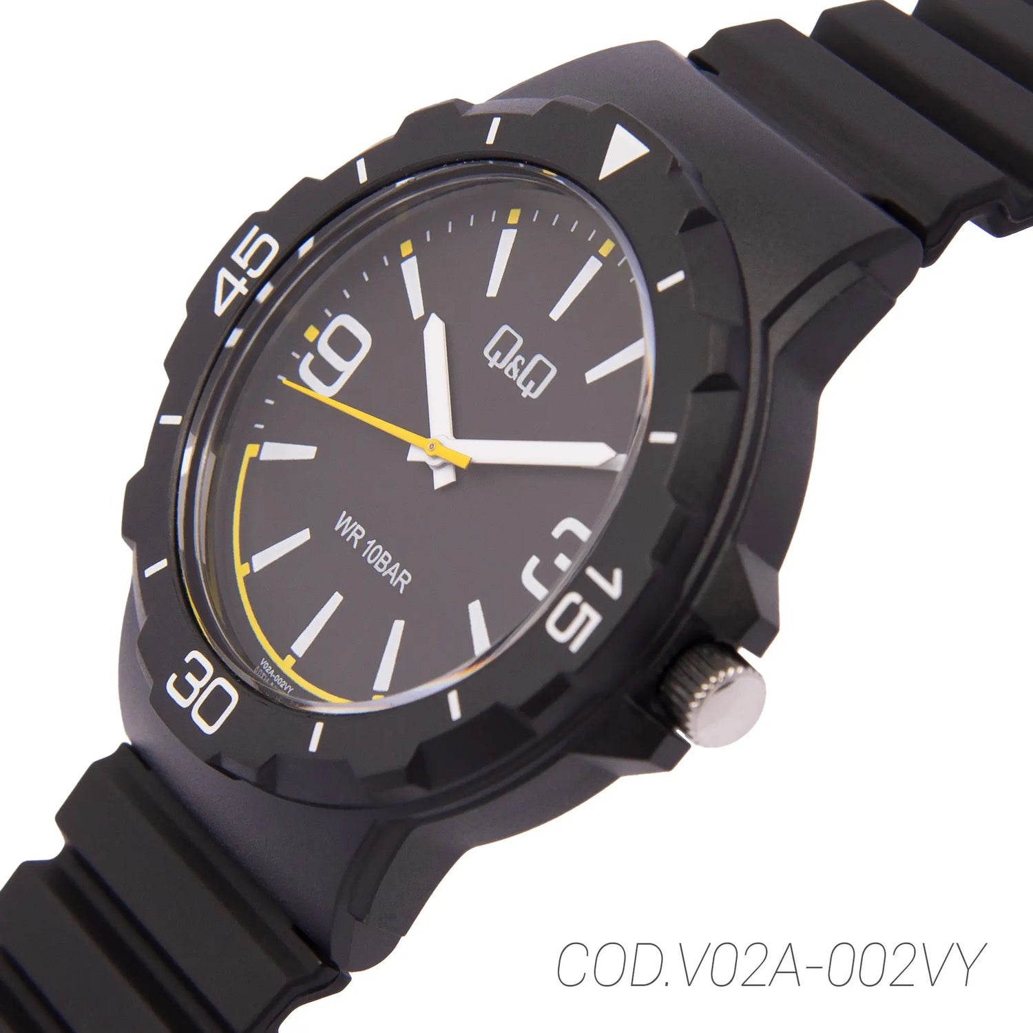 RELOJ ACUATICO HOMBRE V02A-002VY Q&Q Q&Q