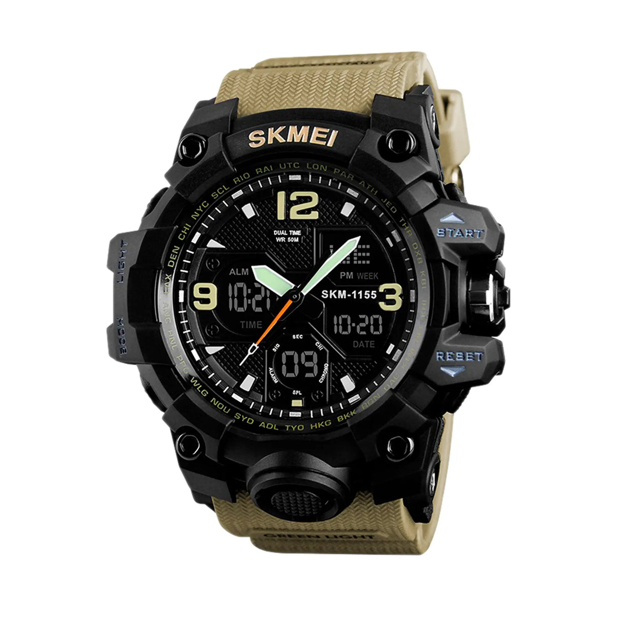 RELOJ ACUATICO HOMBRE 1155B SKMEI - 1014504 SKMEI