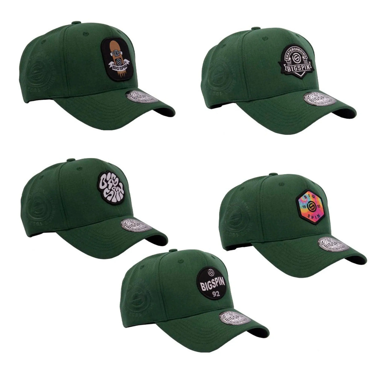 GORRA CON BROCHE UNISEX 3BSC74 BIGSPIN BIGSPIN