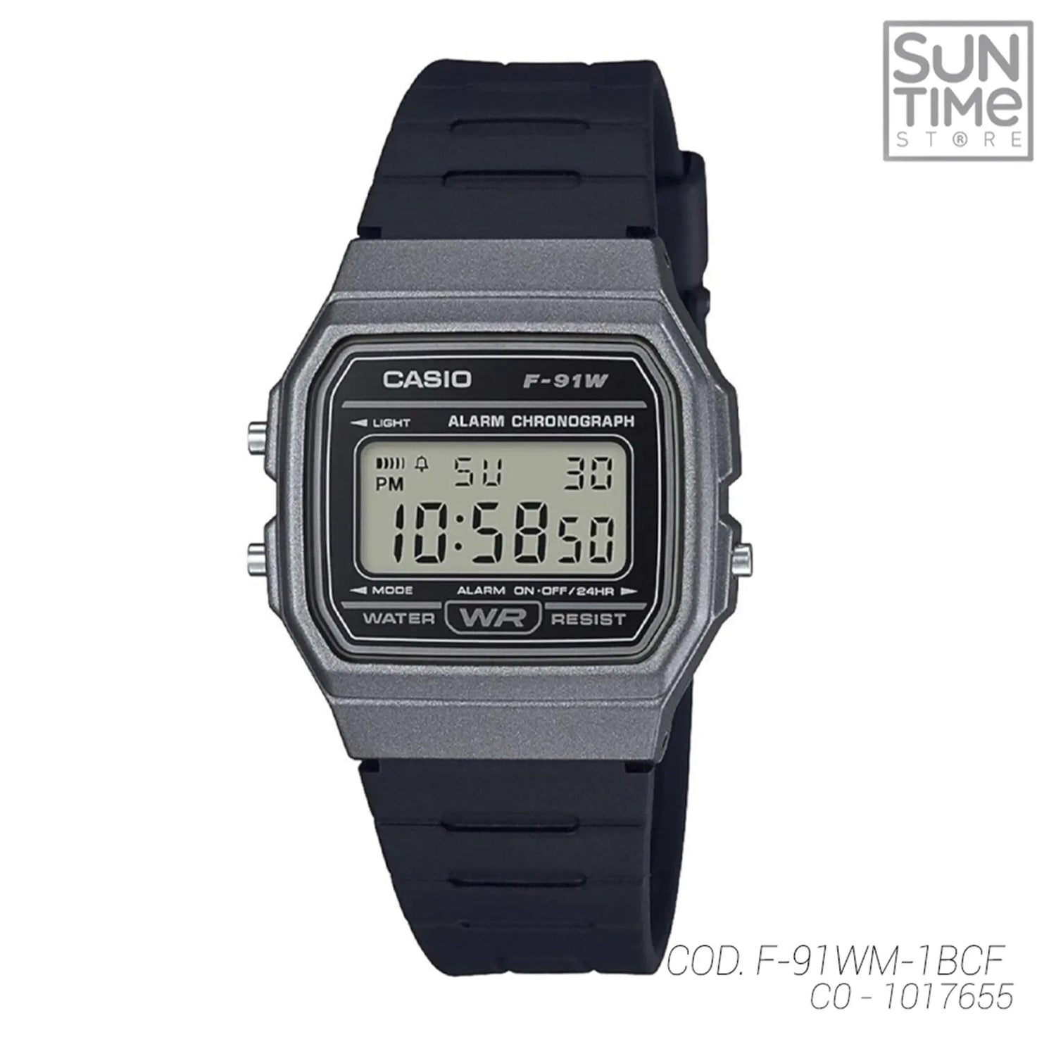 RELOJ ACUATICO HOMBRE F-91WM-1BCF CASIO SPORT 1017655 CASIO