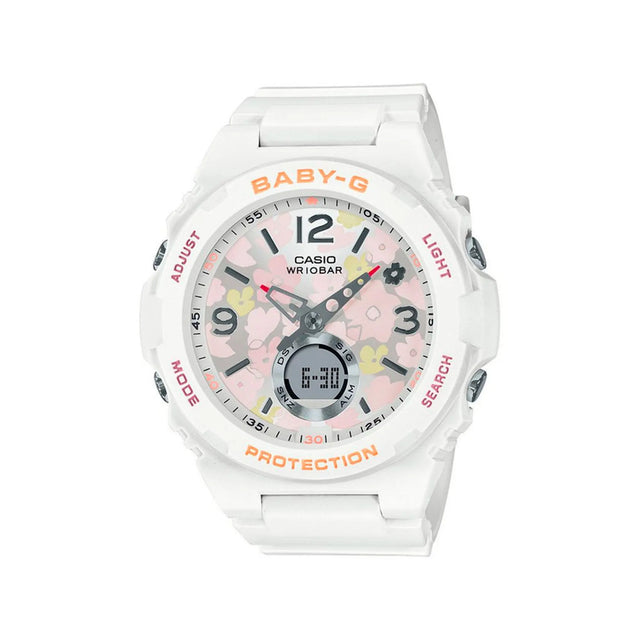 RELOJ ACUATICO MUJER BGA-260FL-7A CASIO BABY-G - SUNTIMESTORE.COM