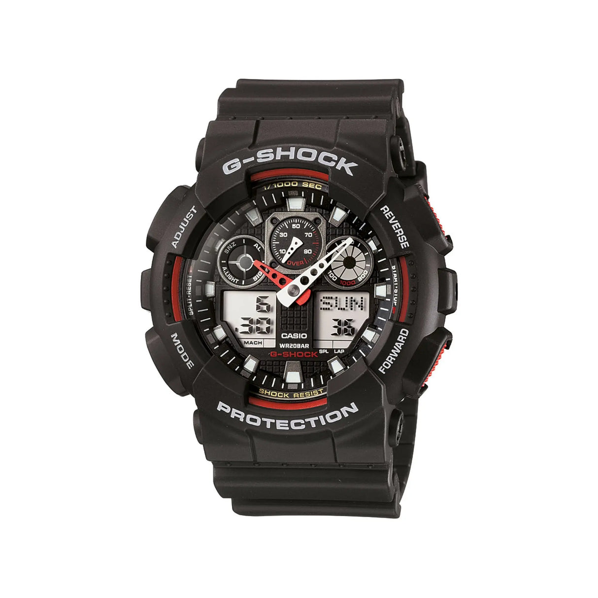 RELOJ ACUATICO HOMBRE GA-100-1A4 G-SHOCK CASIO CASIO
