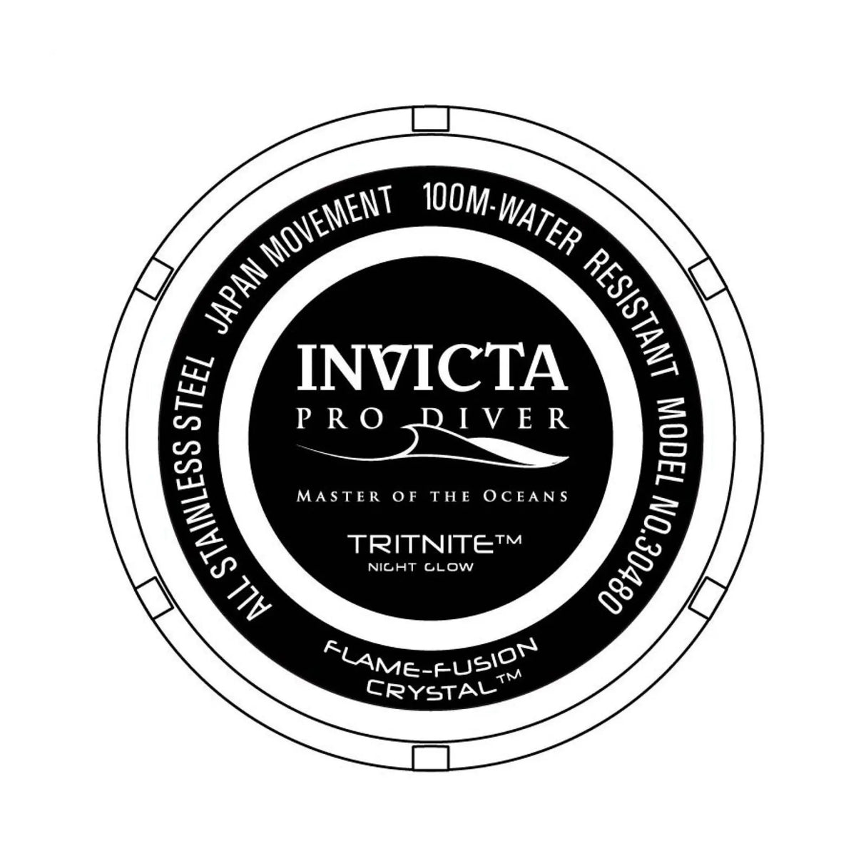 RELOJ ANALOGICO HOMBRE 30480 INVICTA INVICTA