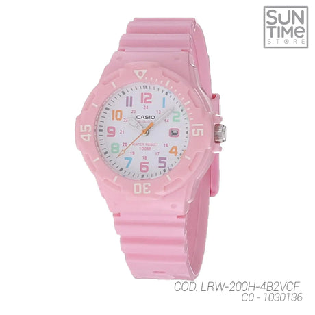 RELOJ ANALOGICO MUJER LRW-200H-4B2VCF CASIO ROSA SPORT 1030136 CASIO