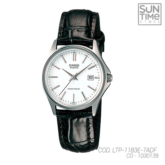 RELOJ ANALOGICO MUJER LTP-1183E-7ADF CASIO NEGRO CASUAL	1030139 CASIO