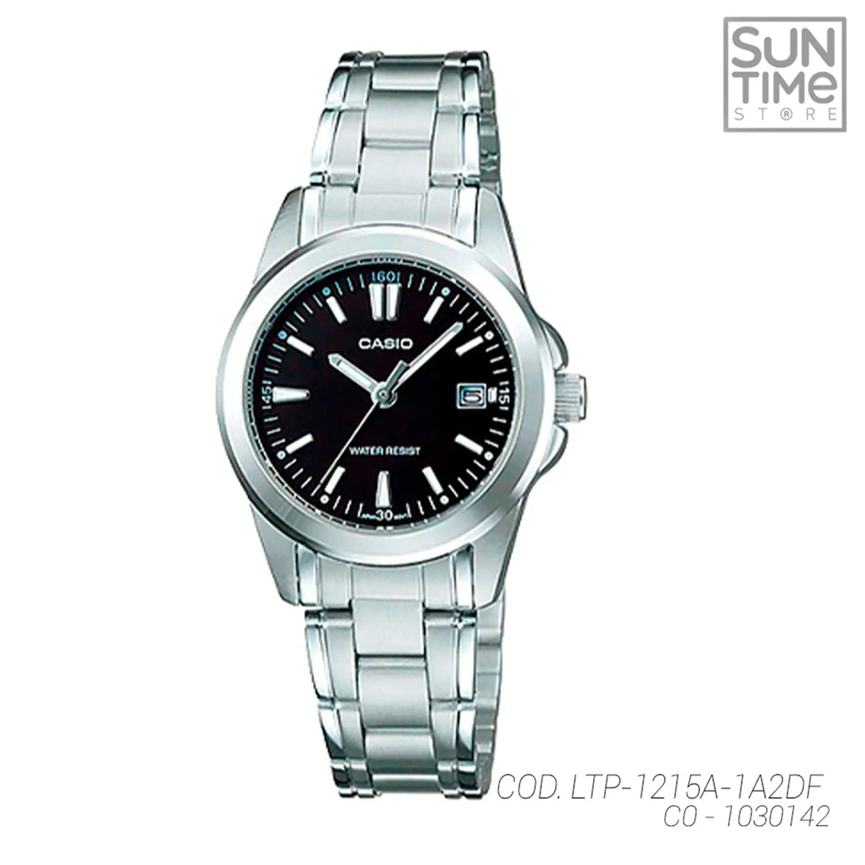 RELOJ ANALOGICO MUJER LTP-1215A-1A2DF CASIO PLATEADO CLASICO 1030142 CASIO