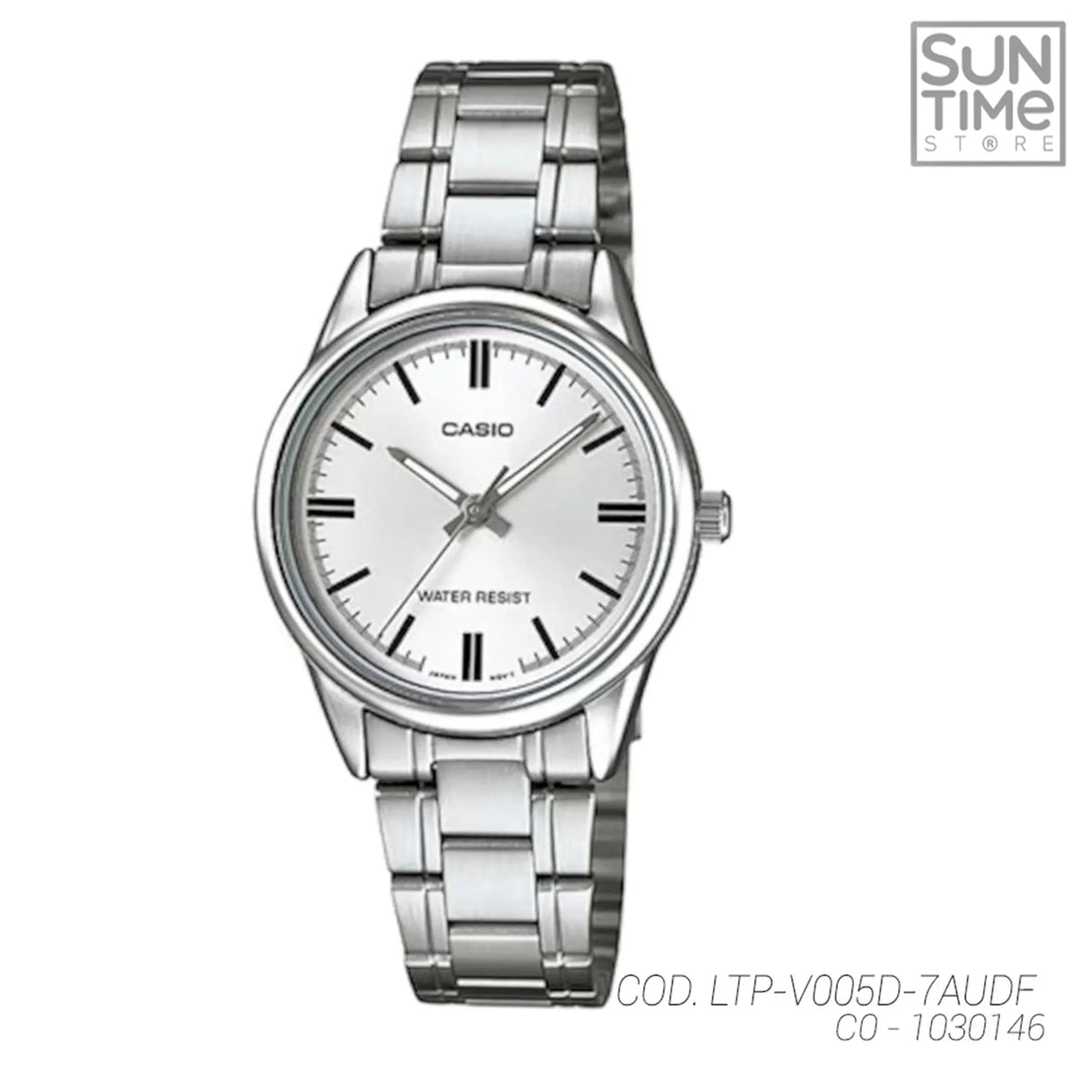 RELOJ ANALOGICO MUJER LTP-V005D-7AUDF CASIO PLATEADO CLASICO 1030146 CASIO