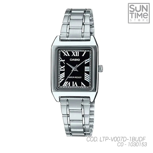 RELOJ ANALOGICO MUJER LTP-V007D-1BUDF CASIO PLATEADO CLASICO 1030153 CASIO