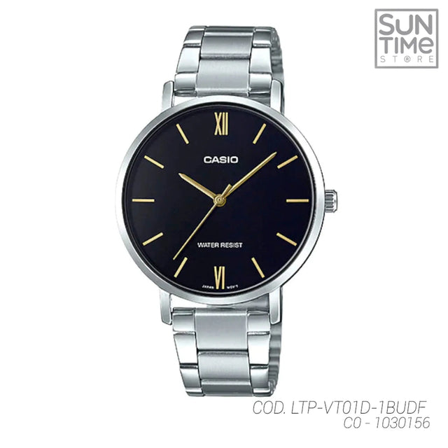 RELOJ ANALOGICO MUJER LTP-VT01D-1BUDF CASIO PLATEADO CLASICO 1030156 CASIO
