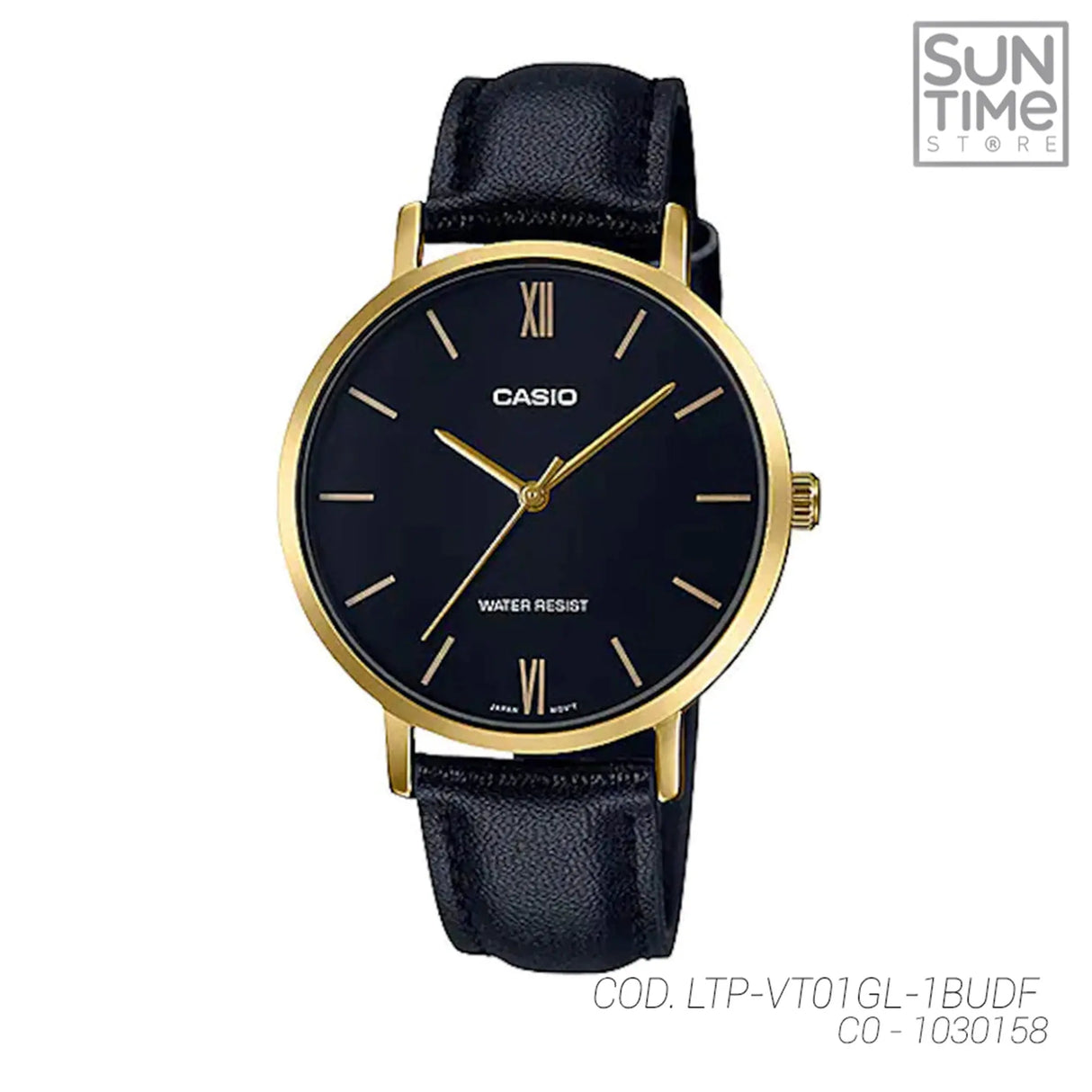 RELOJ ANALOGICO MUJER LTP-VT01GL-1BUDF CASIO NEGRO CASUAL 1030158 CASIO