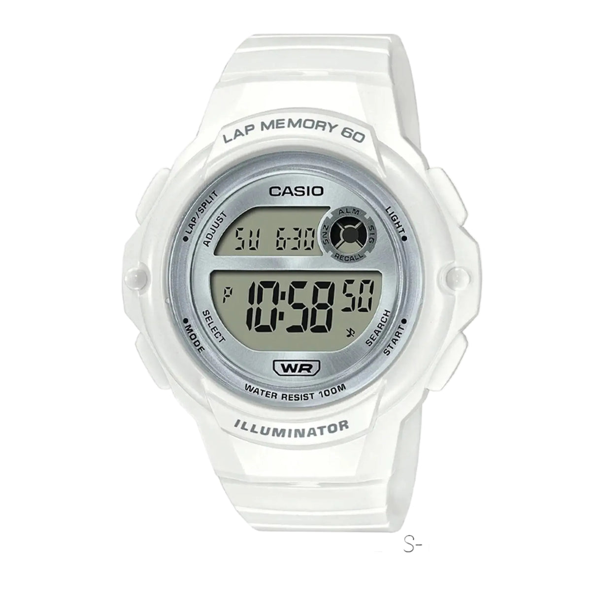 RELOJ DIGITAL MUJER LWS-1200H-7A1VCF CASIO BLANCO SPORT 1030163 CASIO