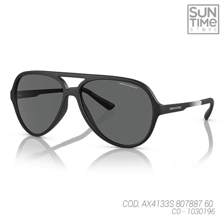LENTES DE SOL UV400 HOMBRE AX4133S 807887 60 ARMANI EXCHANGE NEGRO CLASICO 1030196 ARMANI EXCHANGE