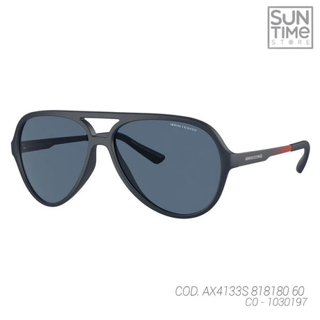 LENTES DE SOL UV400 HOMBRE AX4133S 818180 60 ARMANI EXCHANGE AZUL CLASICO 1030197 ARMANI EXCHANGE