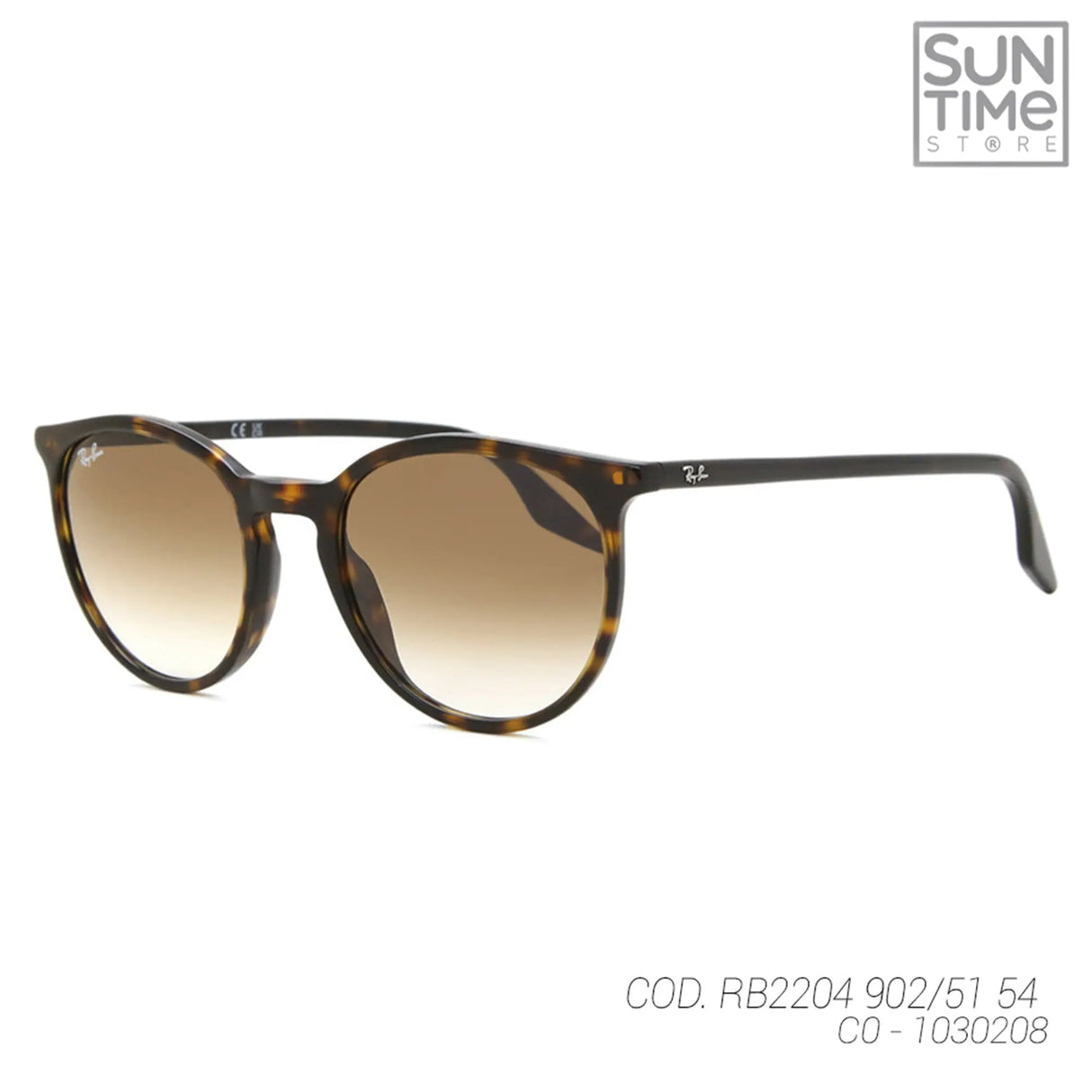 LENTES DE SOL UV400 MUJER RB2204 902/51 54 RAY BAN MARRON CASUAL 1030208 RAY-BAN