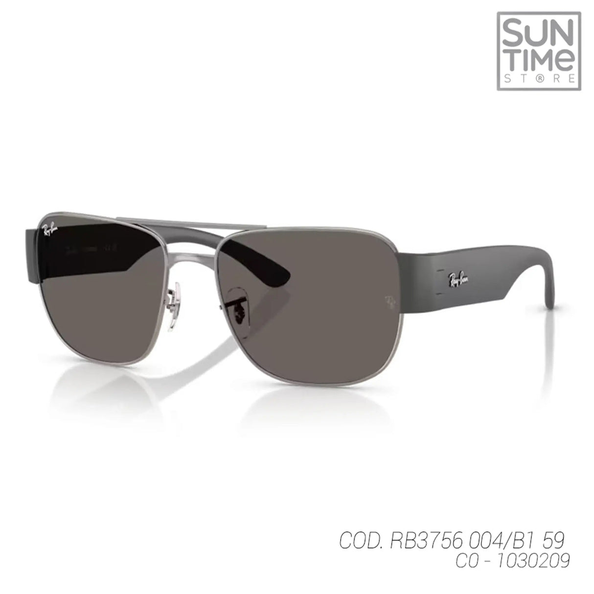 LENTES DE SOL UV400 HOMBRE RB3756 004/B1 59 RAY BAN PLATEADO CASUAL 1030209 RAY-BAN