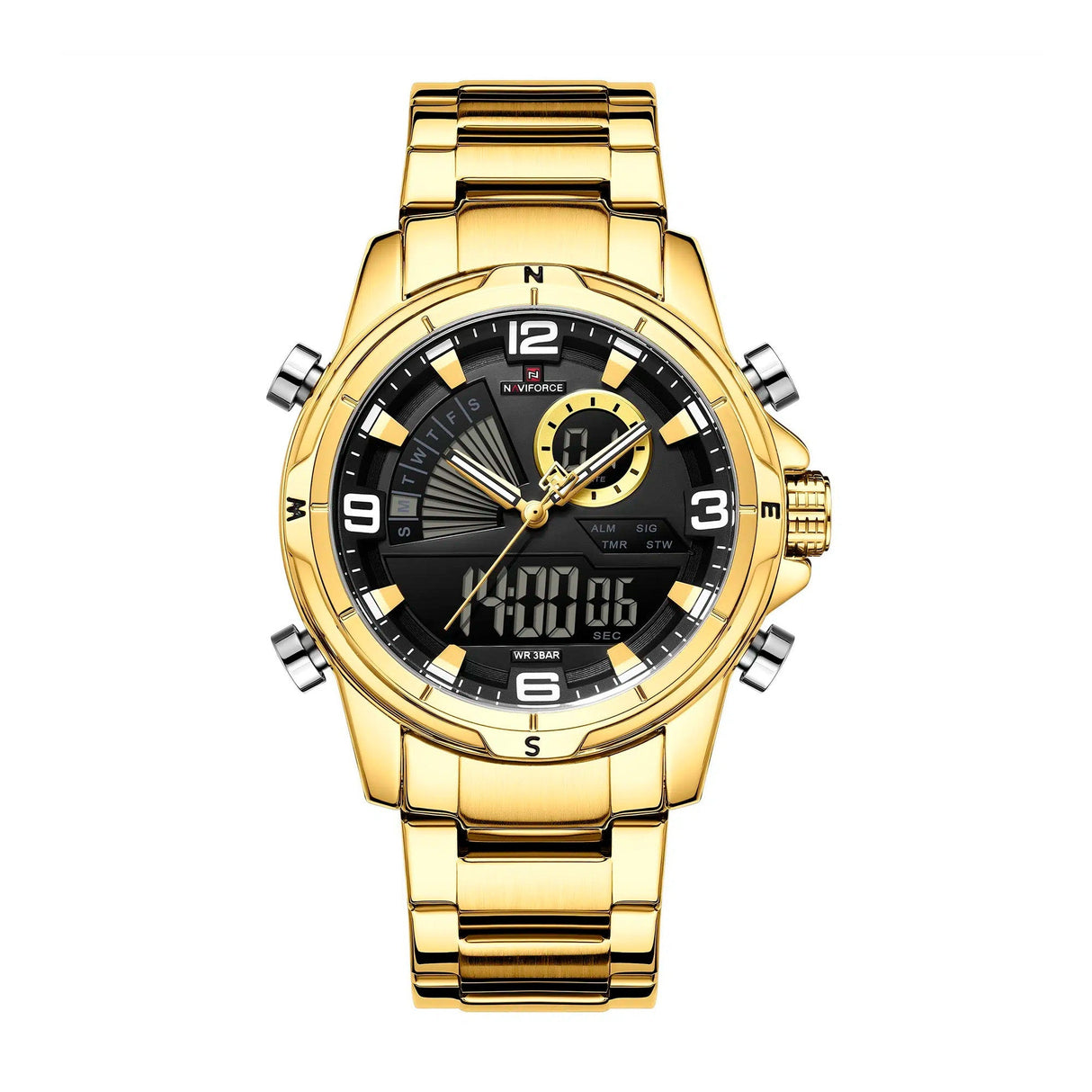 RELOJ ANALOGICO-DIGITAL HOMBRE NF9257 G/B/G NAVIFORCE NAVIFORCE