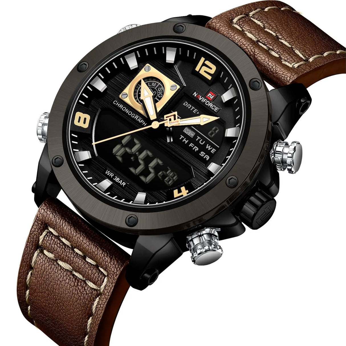 RELOJ ANALOGICO-DIGITAL HOMBRE NF9236 B/Y/BN NAVIFORCE NAVIFORCE