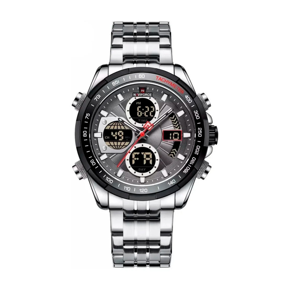 RELOJ ANALOGICO-DIGITAL HOMBRE NF9197 S/B/GY NAVIFORCE NAVIFORCE