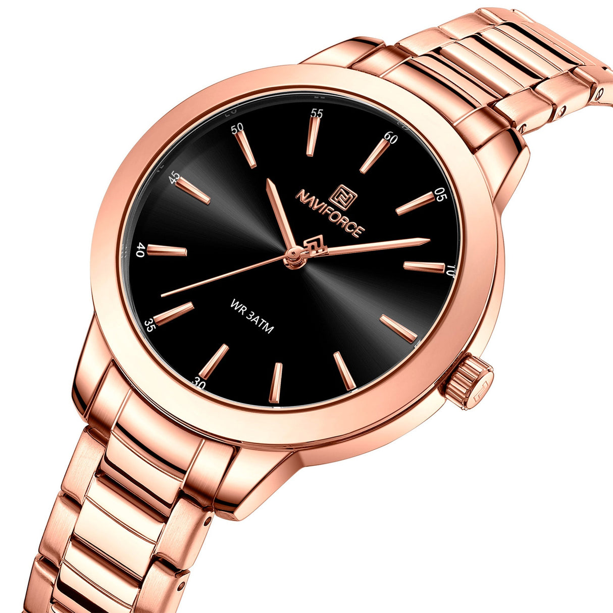 RELOJ ANALOGICO MUJER NF5025 NEGRO NAVIFORCE NAVIFORCE