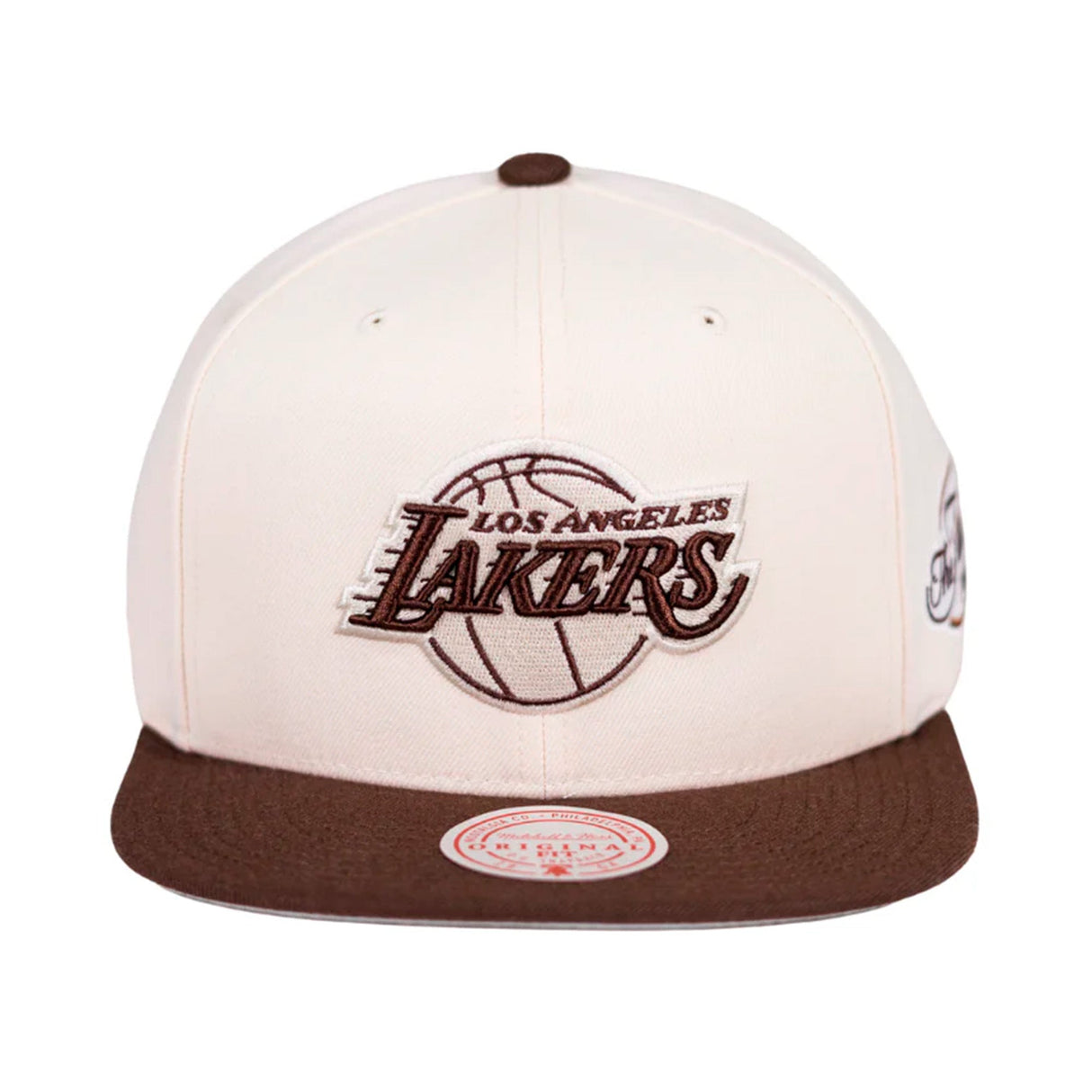 GORRA MITCHELL & NESS NBA-LOS ANGELES LAKERS HS12956-LALCREA MITCHELL AND NESS