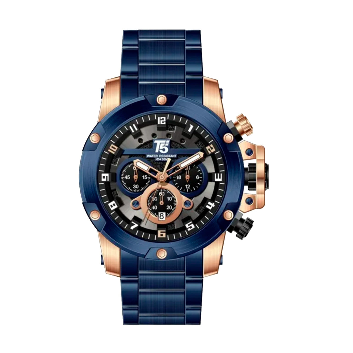 RELOJ ANALOGICO HOMBRE H3760G T5 T5