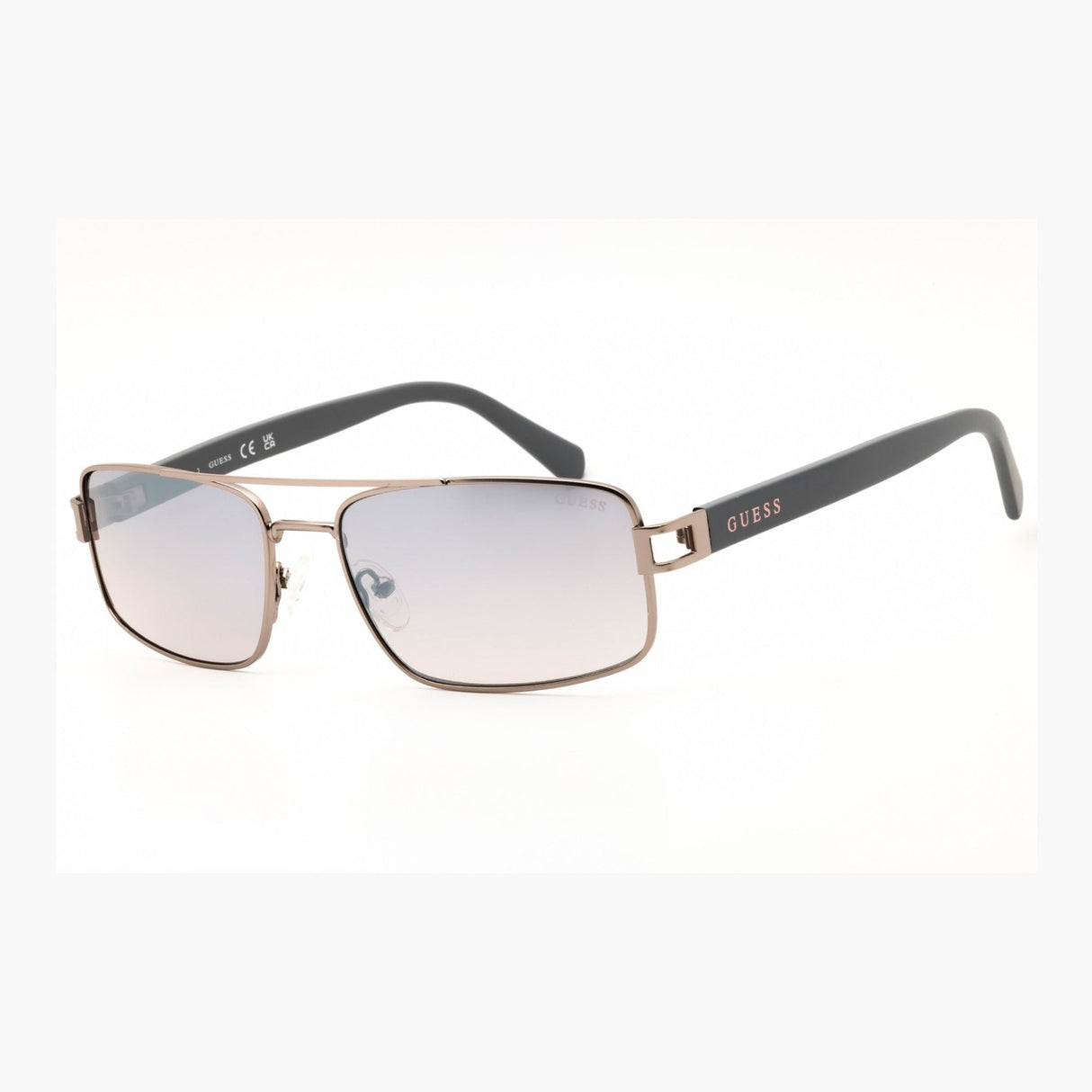 LENTES DE SOL UV400 UNISEX GF00069 11C 58 GUESS PLATEADO GUESS