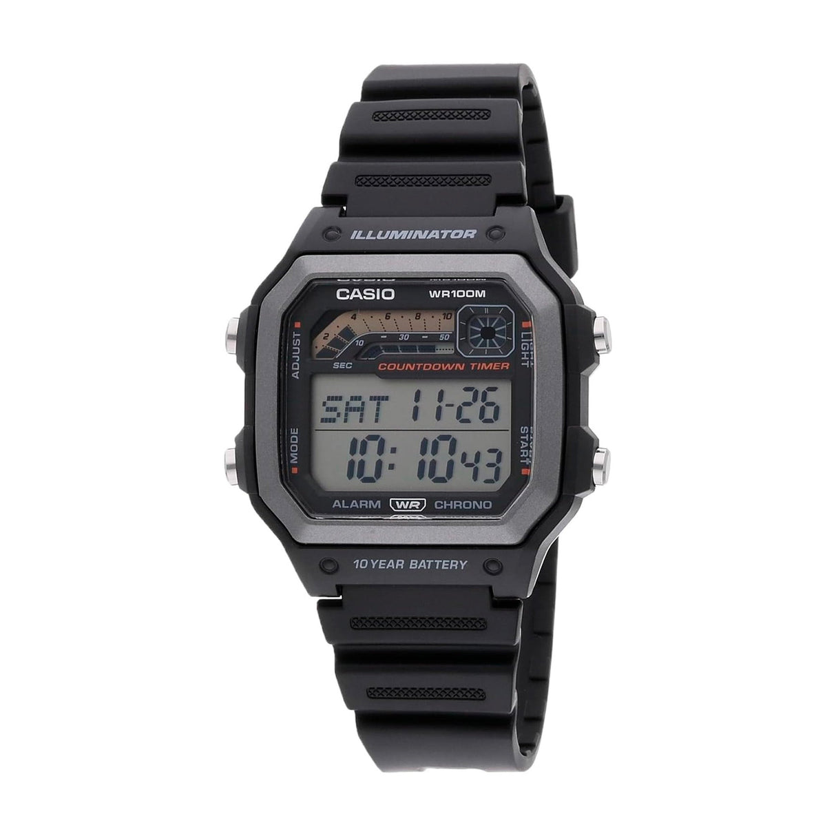 RELOJ DIGITAL HOMBRE WS-1600H-1AVDF CASIO CASIO