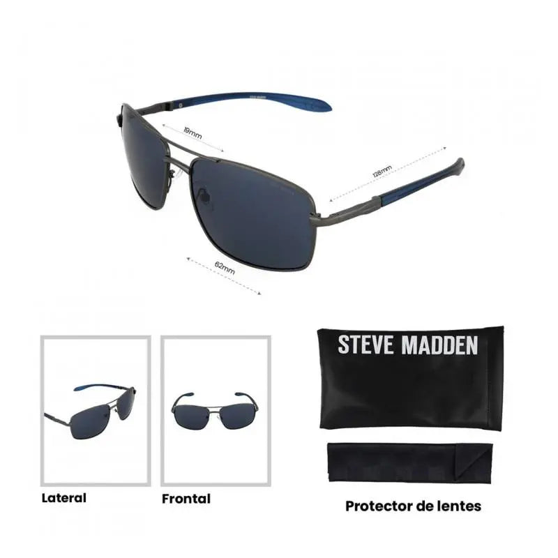 LENTES DE SOL UV400 HOMBRE X17118 STEVE MADDEN STEVE MADDEN