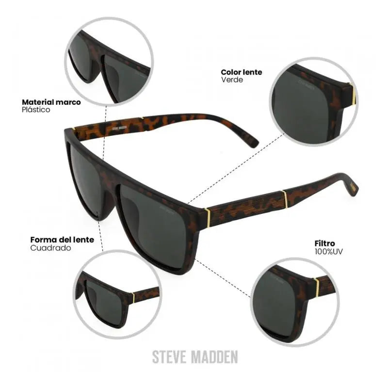 LENTES DE SOL UV400 HOMBRE X17130 STEVE MADDEN STEVE MADDEN