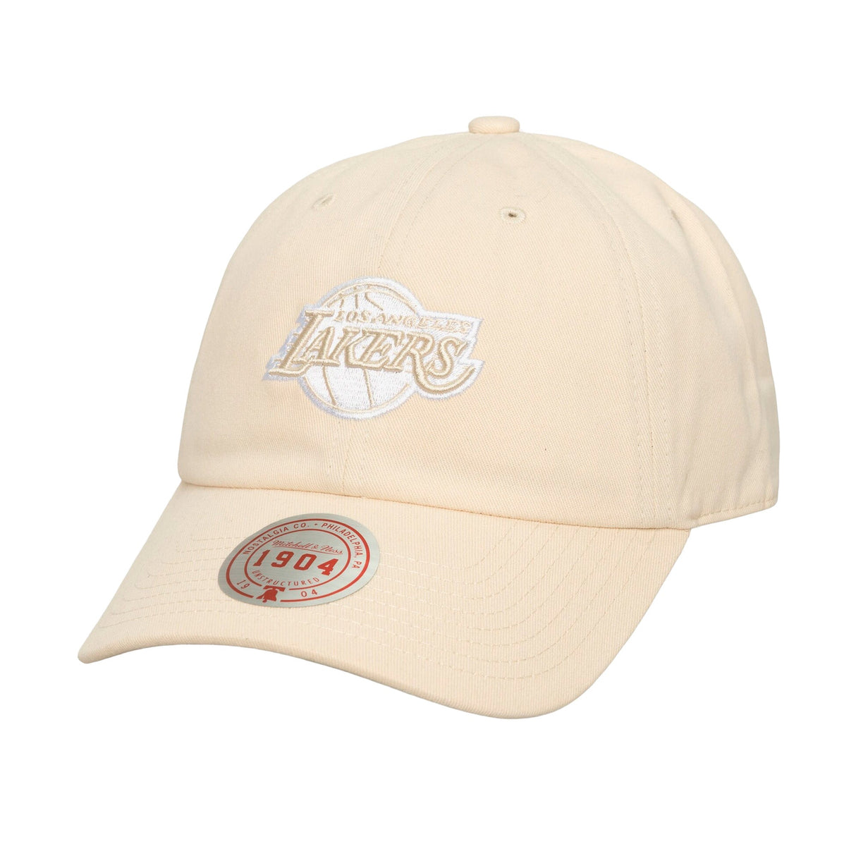 GORRA MITCHELL & NESS NBA-LOS ANGELES LAKERS HD12943-LALCREA MITCHELL AND NESS