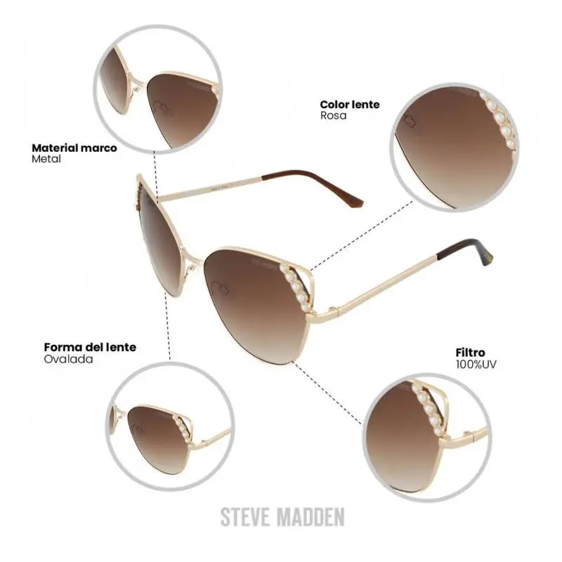 LENTES DE SOL UV400 MUJER X17055 STEVE MADDEN STEVE MADDEN