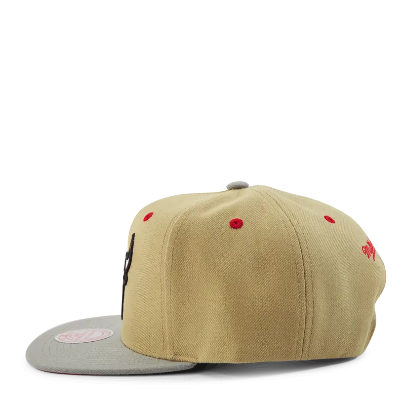 GORRA MITCHELL AND NESS NBA-CHICAGO BULLS 6HSSMM21093-CBUTAN1 MITCHELL AND NESS