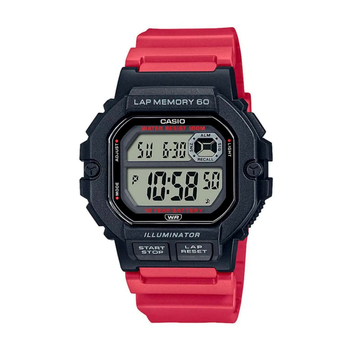 RELOJ DIGITAL HOMBRE WS-1400H-4A CASIO CASIO