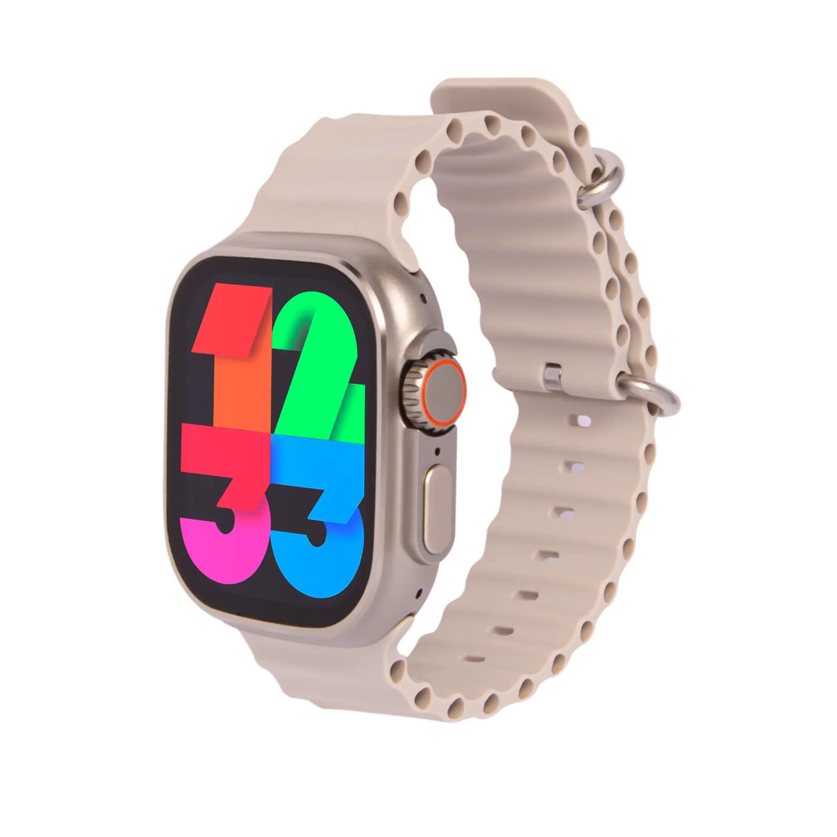 SMARTWATCH RELOJ INTELIGENTE CREMA SMARTTIME HOMBRE SR02 SUNTIME - SUNTIMESTORE.COM