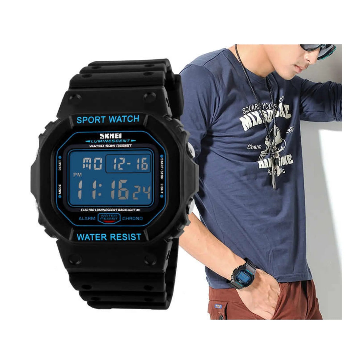 RELOJ DIGITAL HOMBRE 1134 SKMEI - 1027396 SKMEI