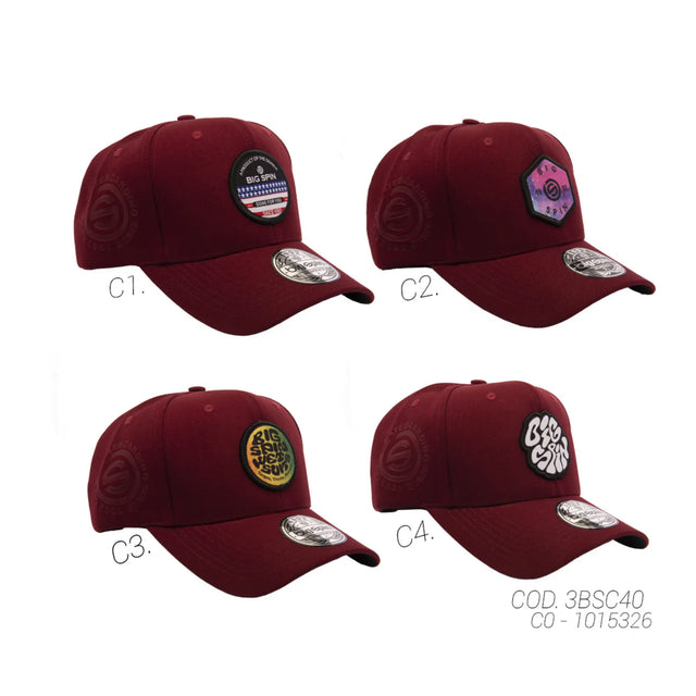 GORRA CON BROCHE UNISEX 3BSC40 BIGSPIN BIGSPIN