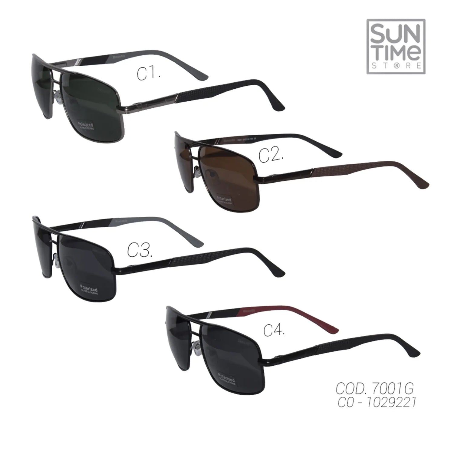 LENTES DE SOL POLARIZADO HOMBRE 7001G BOSELLI BOSELLI